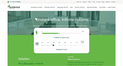 Desktop Screenshot of newbridgeoffices.com